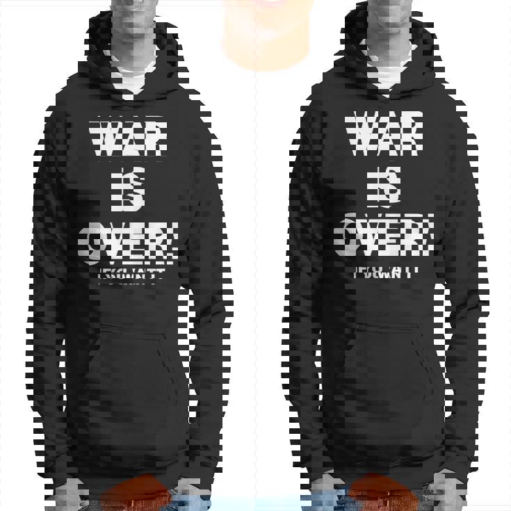 Exclusive War Is Over 限定版 ブラック If You Want It パーカー