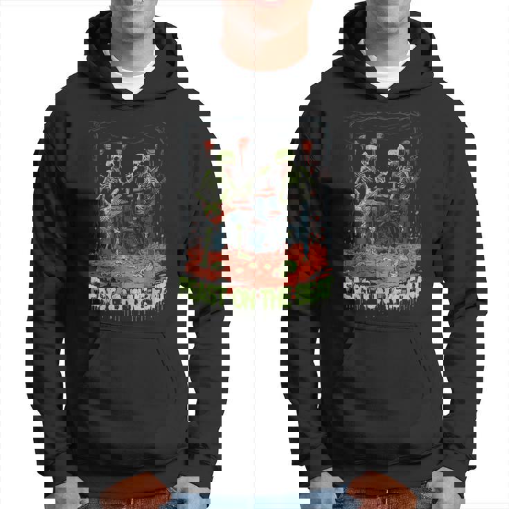 Feast On The Beat ゾンビバンド ハロウィン ロックンロール パーカー