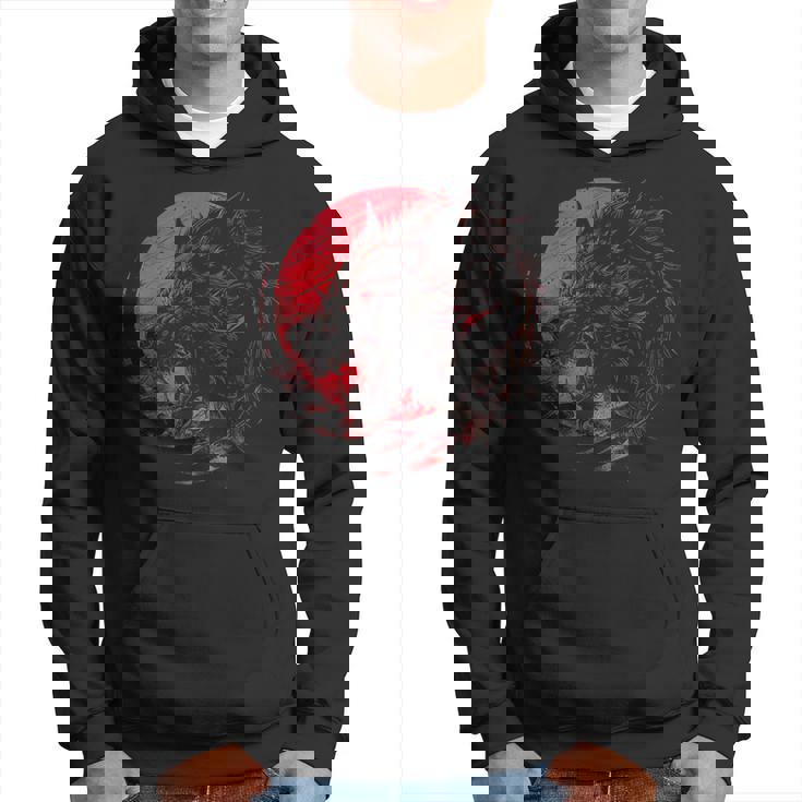 Fenrir Norse Wolf パーカー