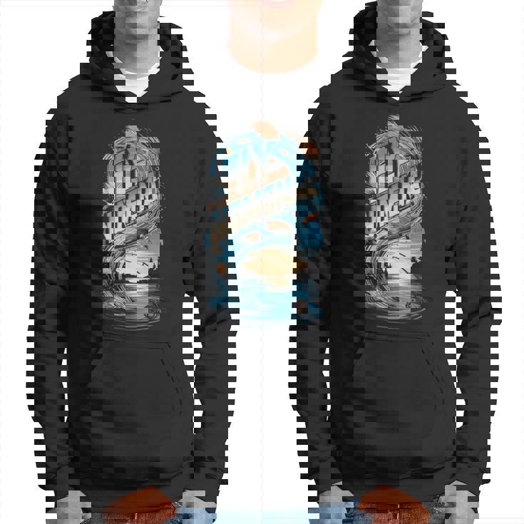 Fly-Nomenal 釣り竿とルアーグラフィック パーカー