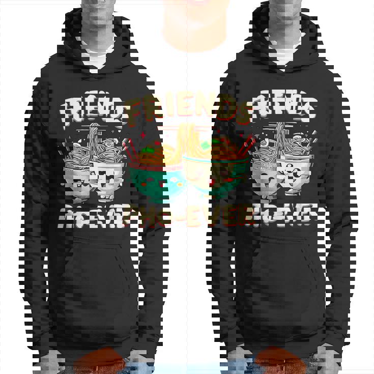 Friends Pho-Ever かわいいベトナムのフォー麺スープボウル パーカー