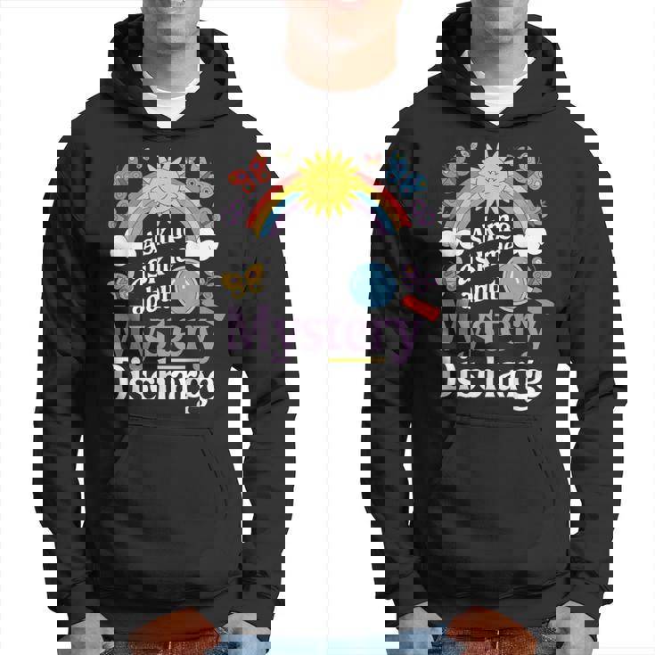 Ask Me About My Mystery Discharge アダルトユーモアジョーク パーカー