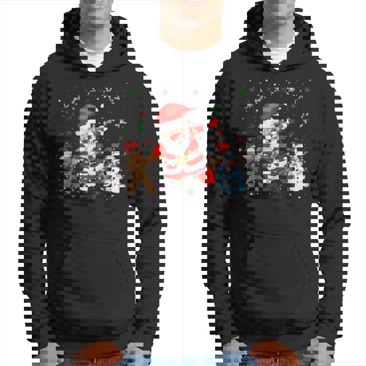 Dabbinganta Christmas おかしいdabサンタクロースクリスマス パーカー