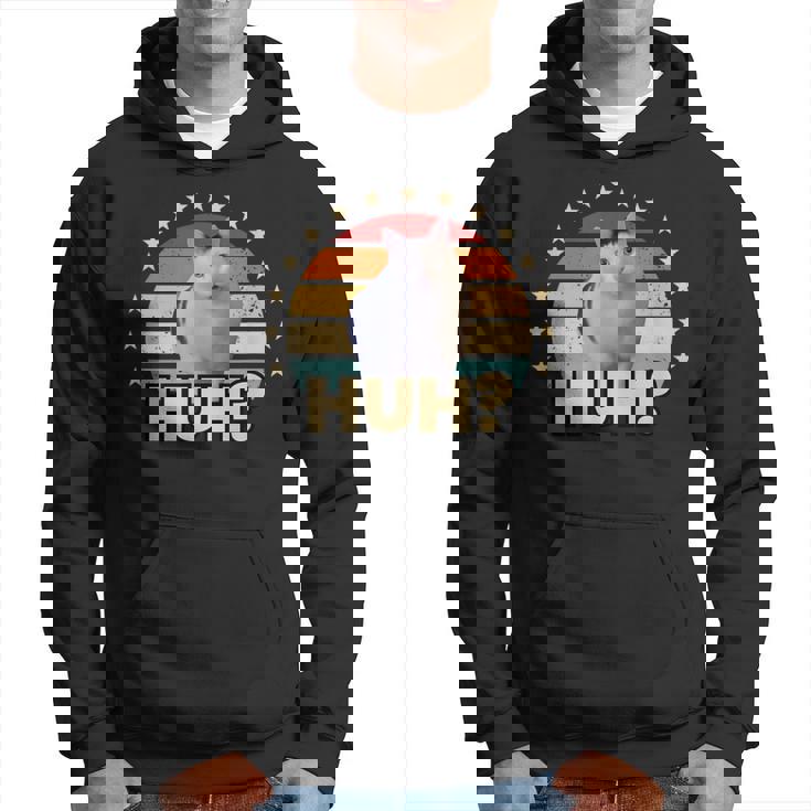 Huh Cat Huhおかしな猫好きのハッミーム パーカー