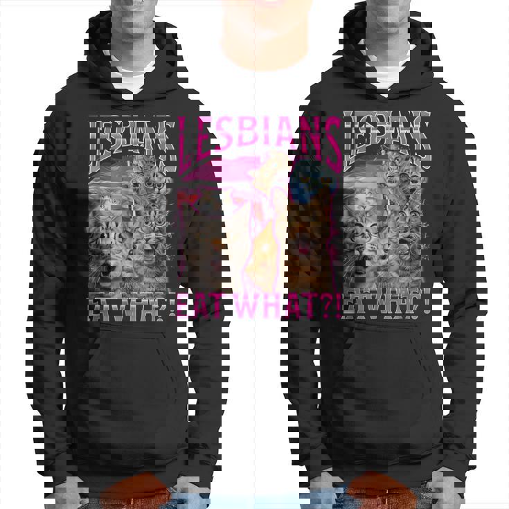 Lesbians Cat Owner Lesbians Eat What パーカー