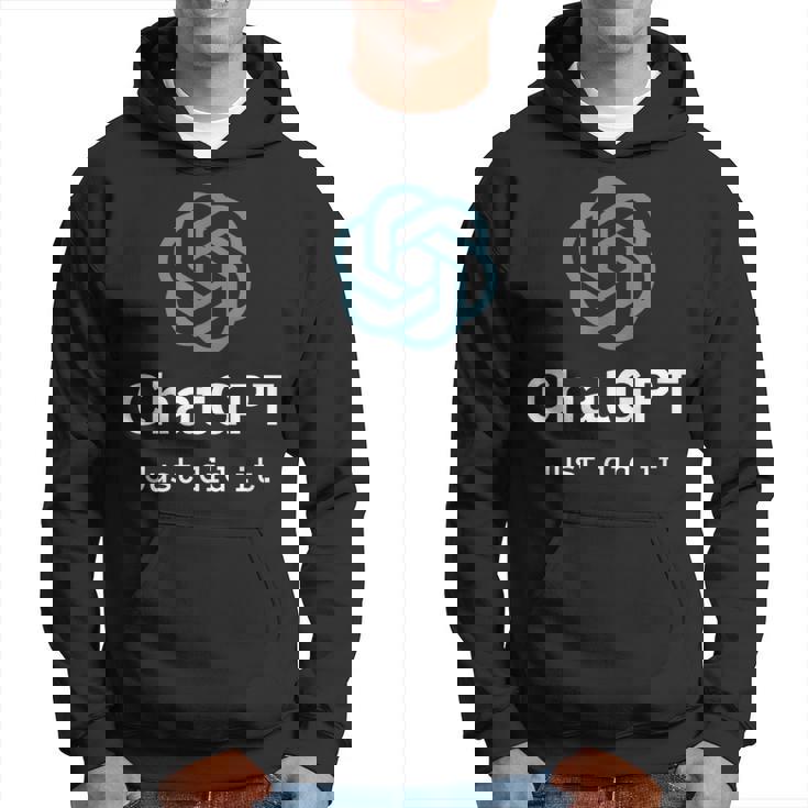 Nerd Chatgpt Just Did It デザイン パーカー