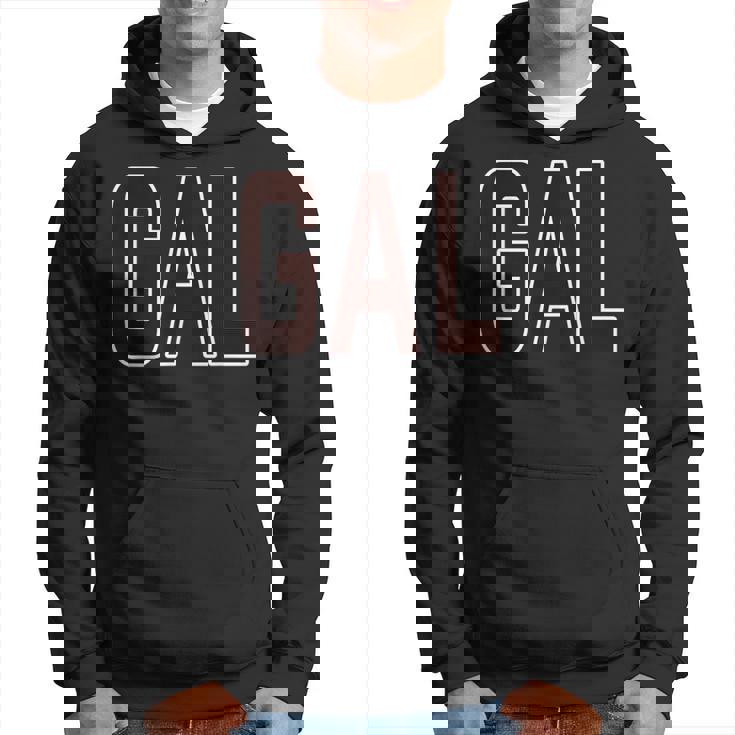 Gal ギャル【英語 文字】メッセージ 面白い デザイン パーカー