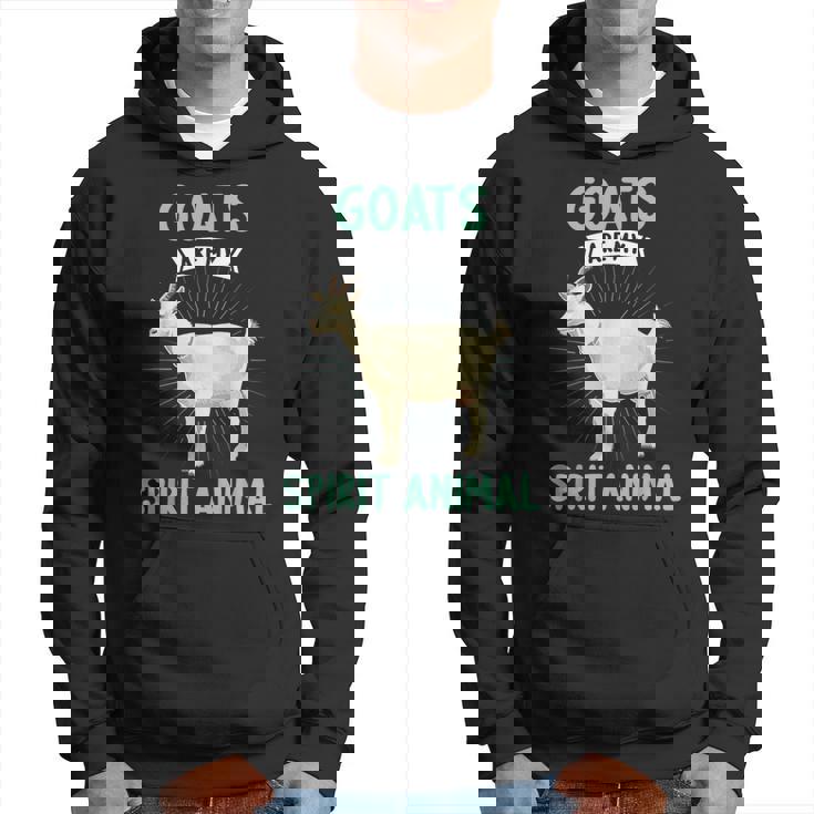 Goats Are Mypirit 動物ヤギ パーカー