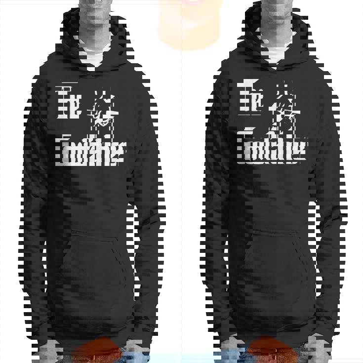 The Goodfather 父の日 ギフト グラフィック ホワイト パーカー