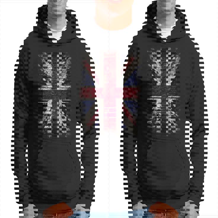 Grunge ユニオンジャック グラフィティ パンクスタイル パーカー