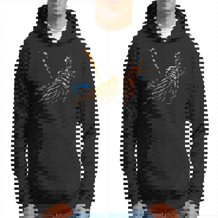 Guitar Lovers スタイライズド バンド ティー アーティスティック ギター パーカー