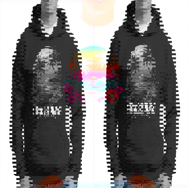 Haleiwa ハワイ ハワイアン ハイビスカス 花 サーファー お土産 パーカー