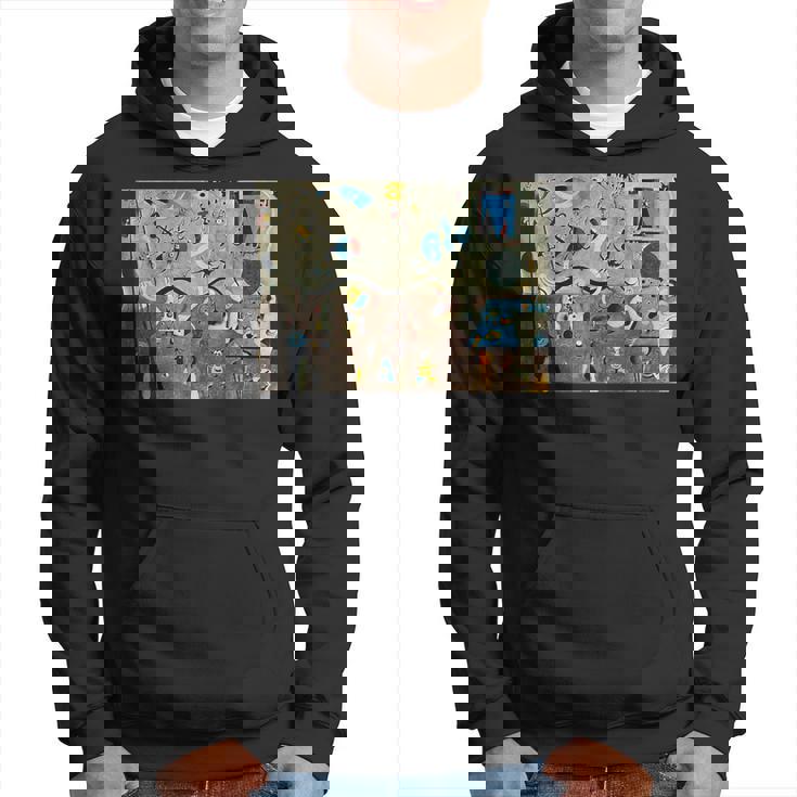 Harlequin's Carnival 有名な絵画 Miro作 パーカー