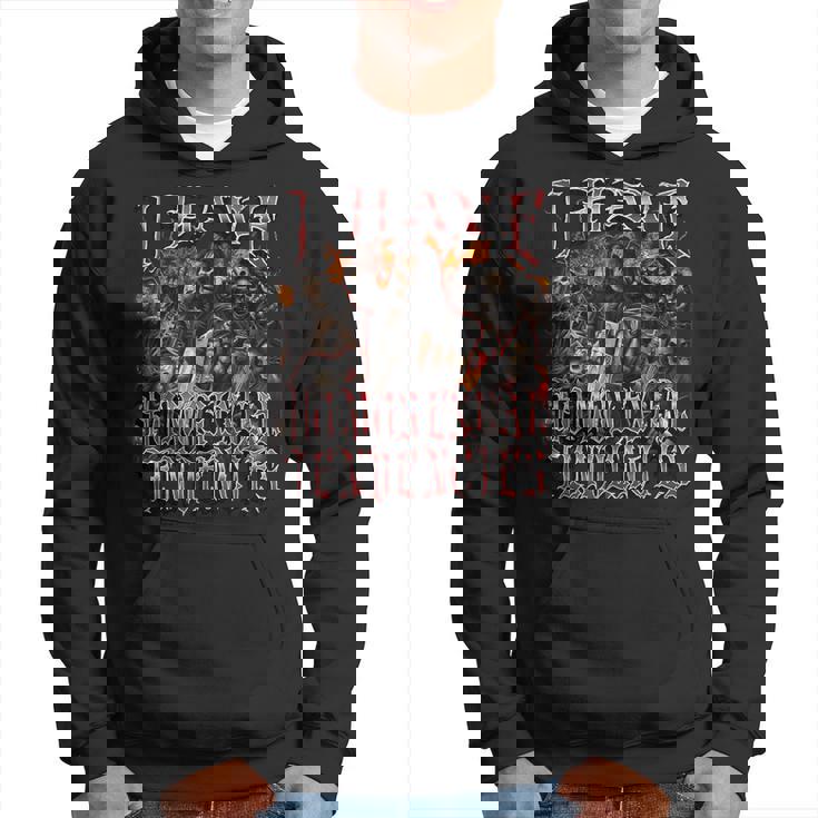 I Have Homosexual Tendencies 面白い ハード スケルトン ブーツレッグ パーカー