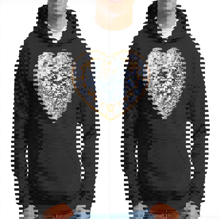 Heart Of Radiance ダイヤモンドエレガンスキラキラ パーカー