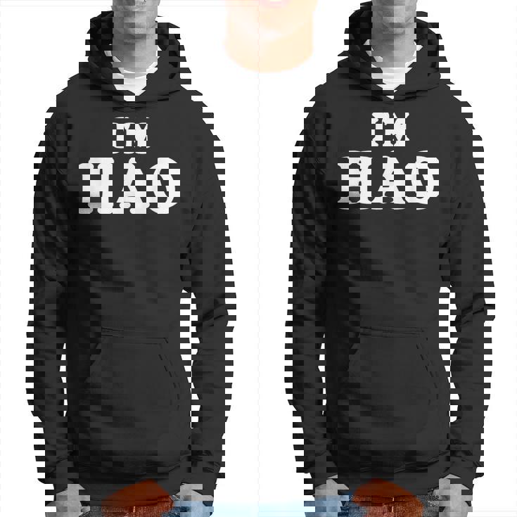 I'm Hao My Name Is Hao I Am Hao パーソナライズ パーカー