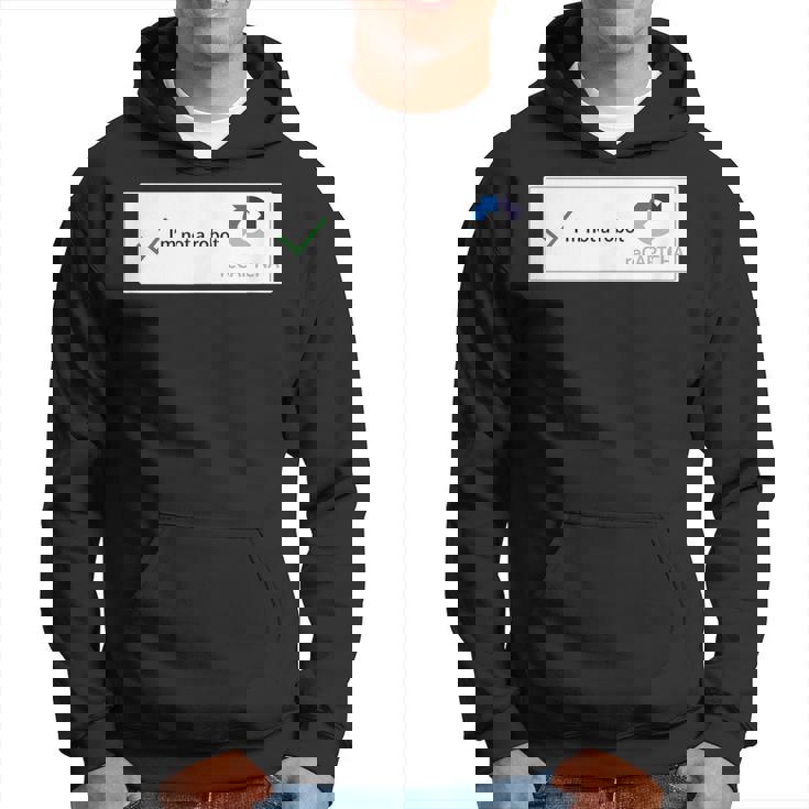 I'm Not A Robot Web Internet Quiz Question パーカー