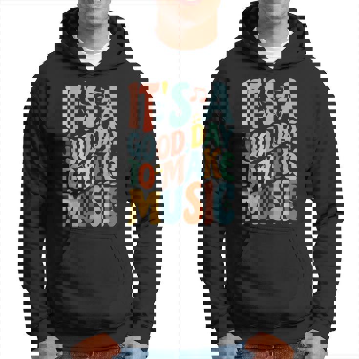 It's A Good Day To Make Music ミュージシャン バンド 音楽教師 パーカー