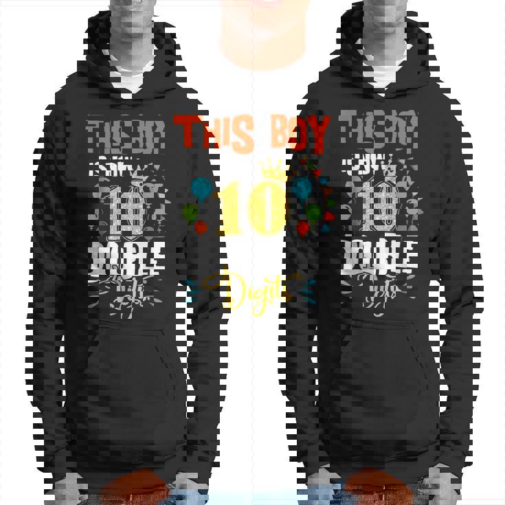 It's My 10Th Birthday シャツ ダブルディジット 10歳 男の子 パーカー