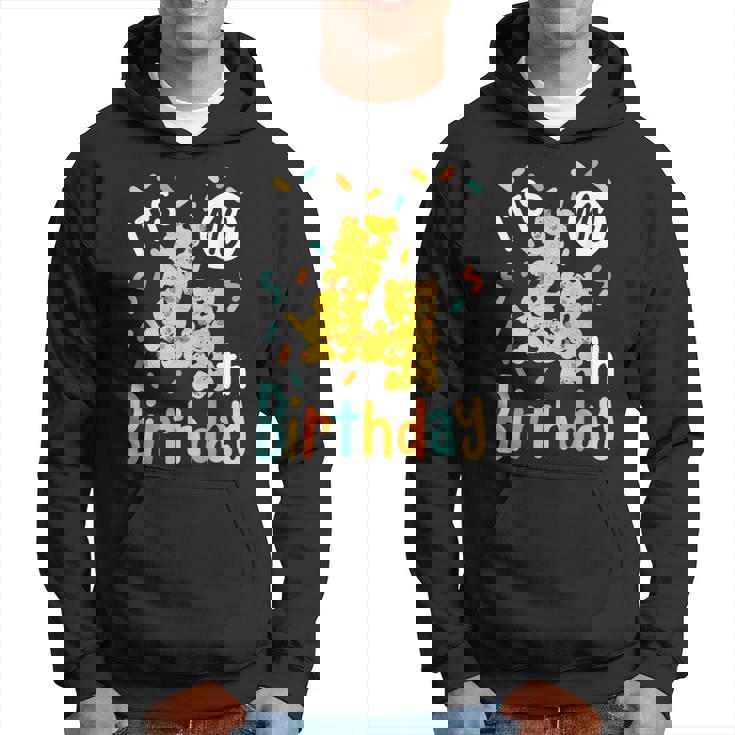 It's My 4Th Birthday ラバーダック 幼児 4歳の誕生日 パーカー