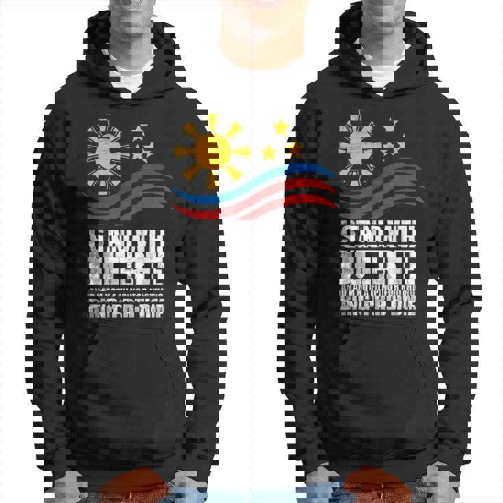 Itand With Duterte フィリピン フィリピン 強い 帰省 パーカー