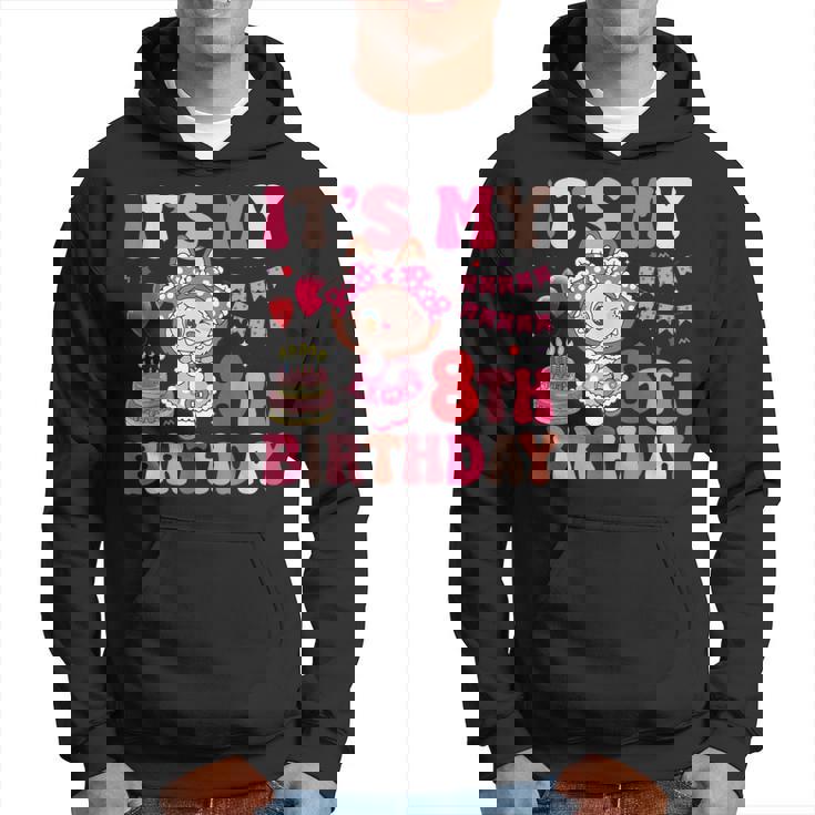 It's My 8Th Birthday Niñas Niños Adolescentes Labubu Bday Sudadera