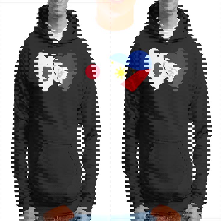 Japanese Flag Phillipinesフィリピンの遺産 フィリピンのルーツ 日本の国旗 フィリピンの国旗 パーカー