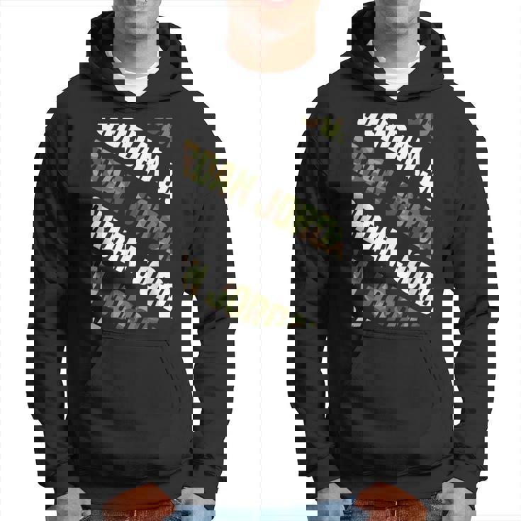 Jordanカモ柄グリーンカモフラージュ パーカー