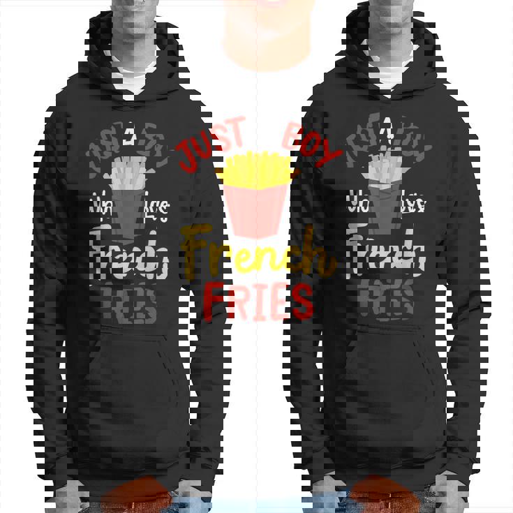 Just A Boy Who Loves French Fries フライドポテト じゃがいも ヴィーガン パーカー