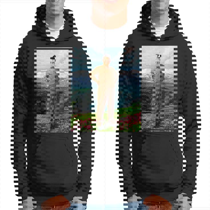 Kim Jong Il Kim Jong Un Humour North Korea パーカー