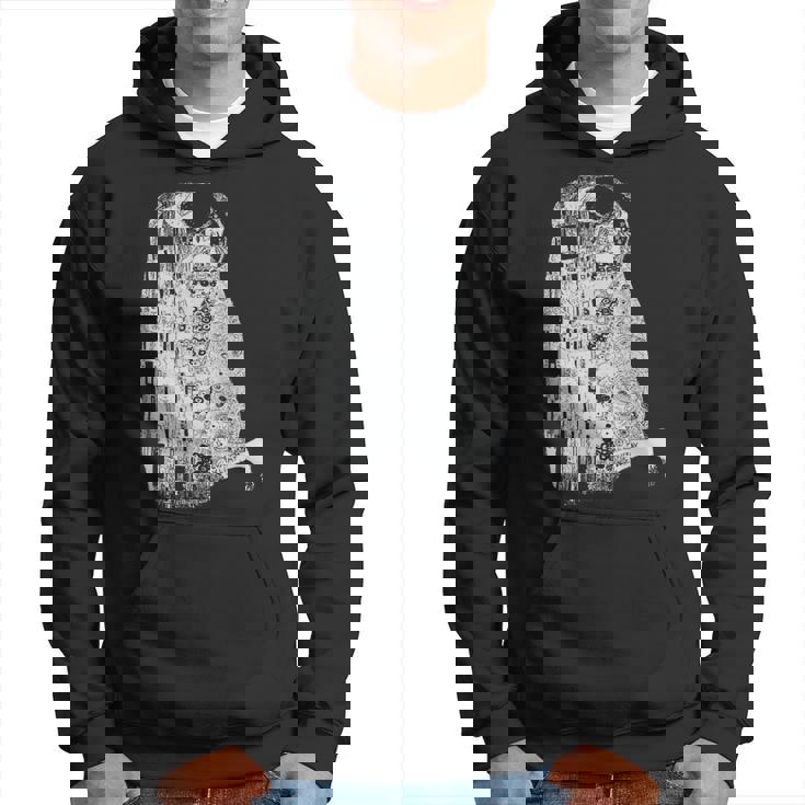 The Kiss グスタフ・クリムト クラシック アールヌーボー グラフィック Freedom パーカー