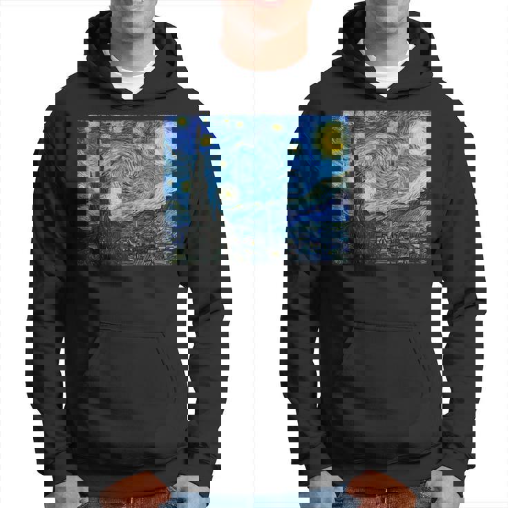 La Noche Estrellada Deincentan Gogh 1889 Pintura Famosa Sudadera