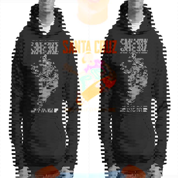 Laid Back スケルトン スケートボーダー サンタクルーズ パーカー