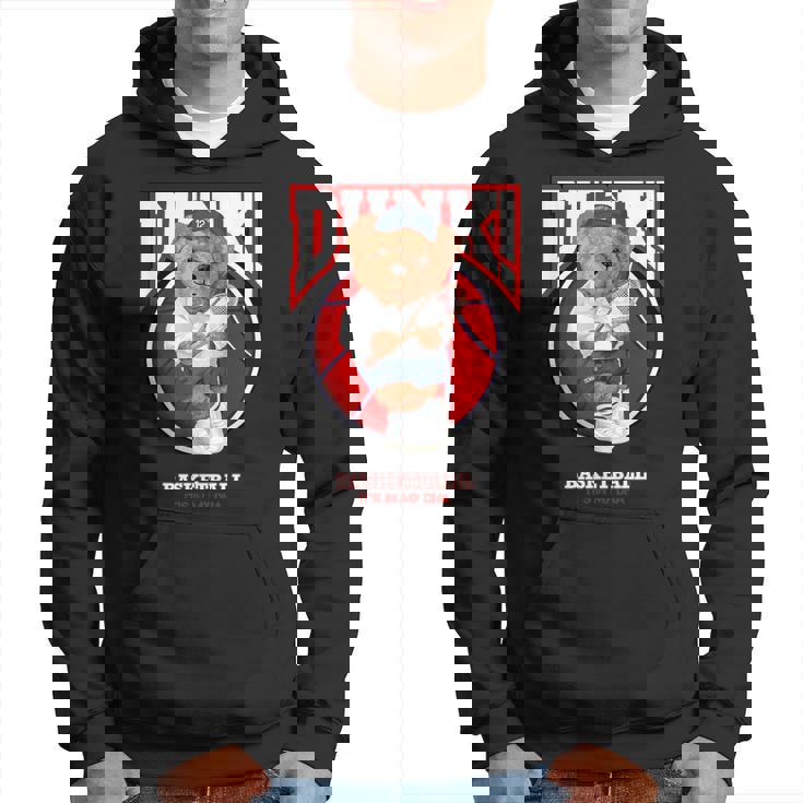 The Legend Teddy Bear Basketballlam Dunk Cool Basketball パーカー