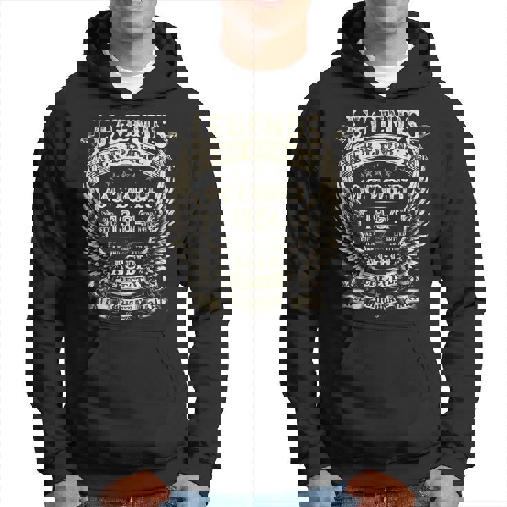 Legend Were Born In 1964 60歳の誕生日プレゼント 男性用 10月 パーカー