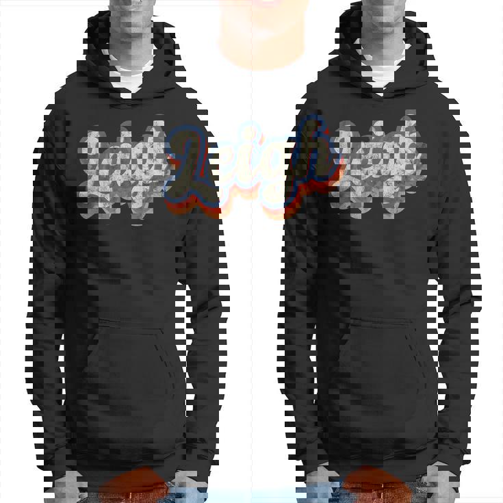 Leigh 名前入りシャツ カスタムレタリング 70年代 パーカー