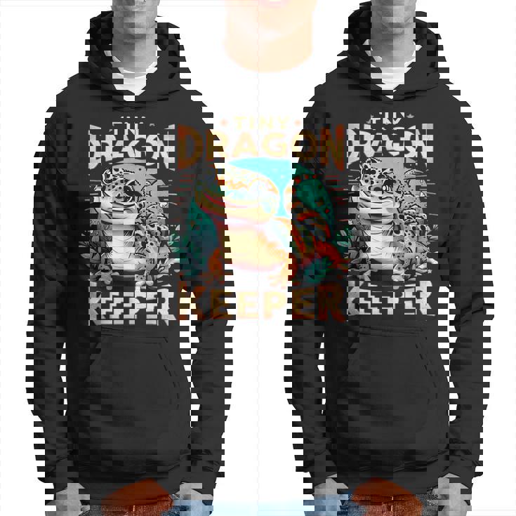 Leopard Gecko Crested Lizard Reptiles Lovers パーカー