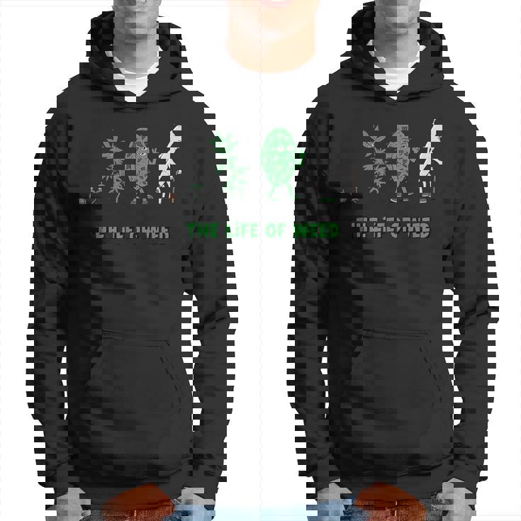 Life Of Weed マリファナ 大麻の引用句 パーカー