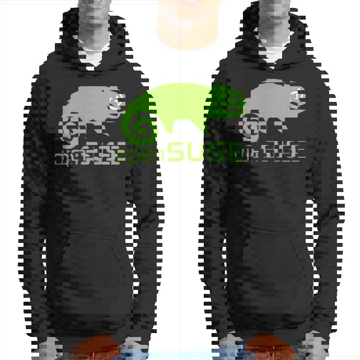 Linux Opensuse ラバーtシャツ タグライン&ロゴ オープンソースos パーカー