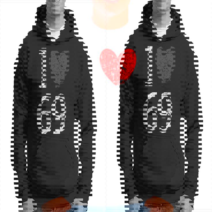 I Love 69 パーカー