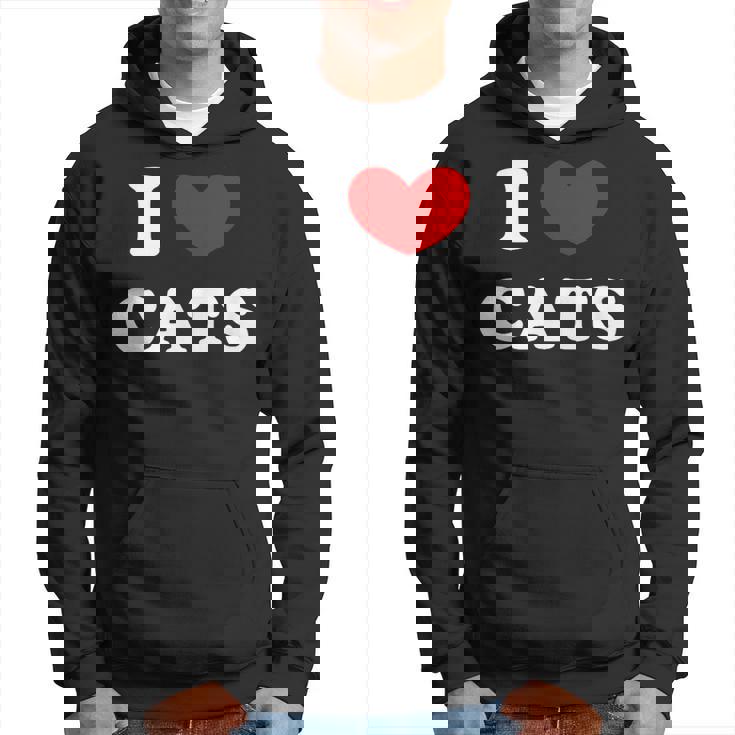 I Love Cats I Heart Cats パーカー