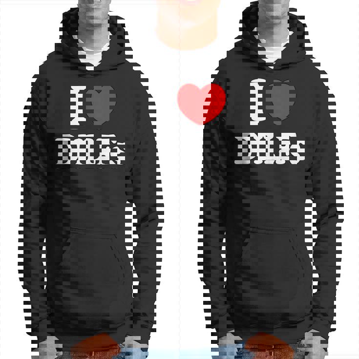 I Love Heart Dilfs Maduroexy Hombres Papás Me Gustaría In Mangas Sudadera