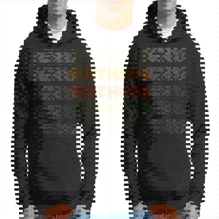 Love Heart Nothing グランジ ビンテージスタイル ブラック Nothing パーカー