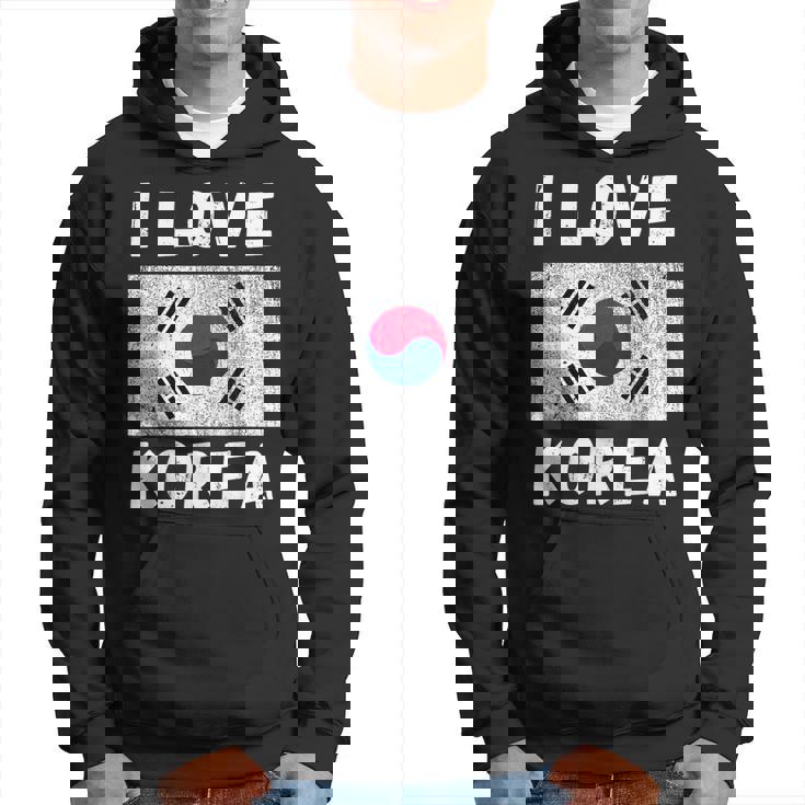 I Love 韓国 韓国 家族 旅行 お土産 パーカー