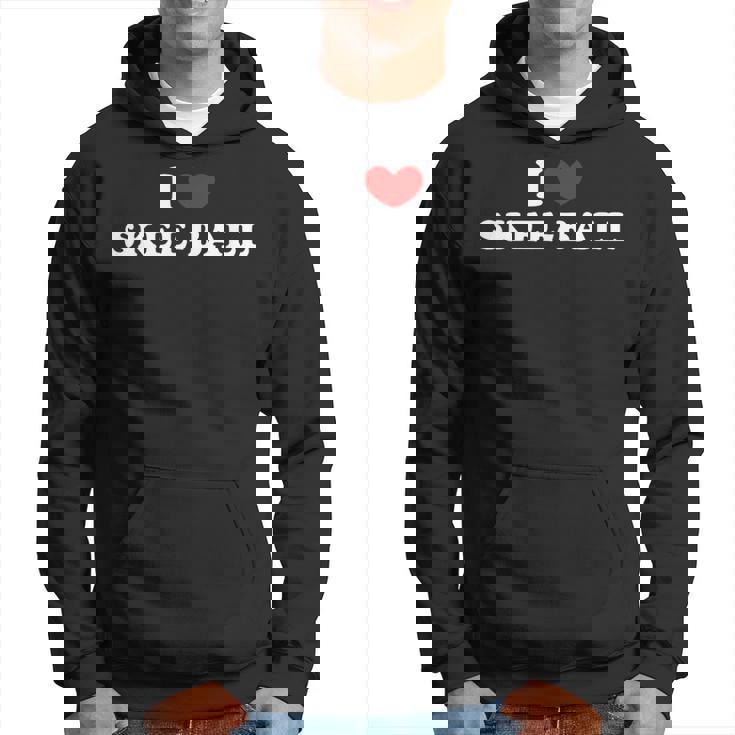 I Lovekee-Ball I Heart スキーボール パーカー