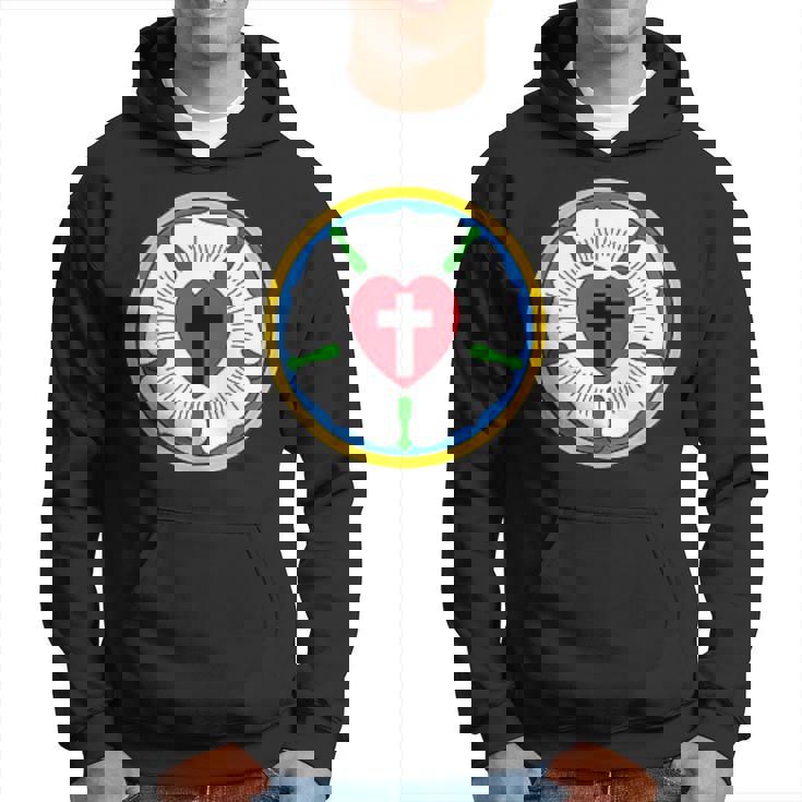 Lutheran Church Luther Roseeal ロゴ エンブレム パーカー