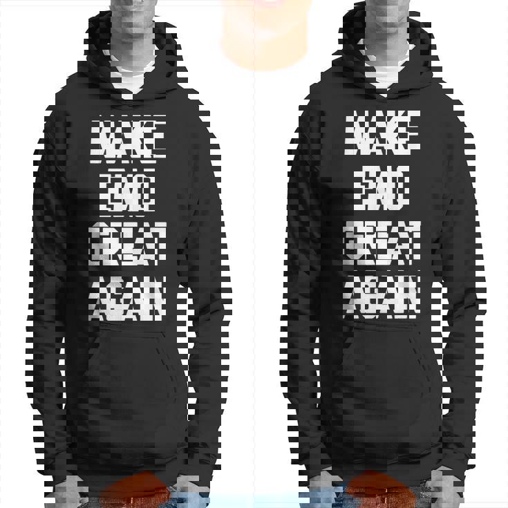 Make Emo Great Again インディーズミュージックエモ パーカー