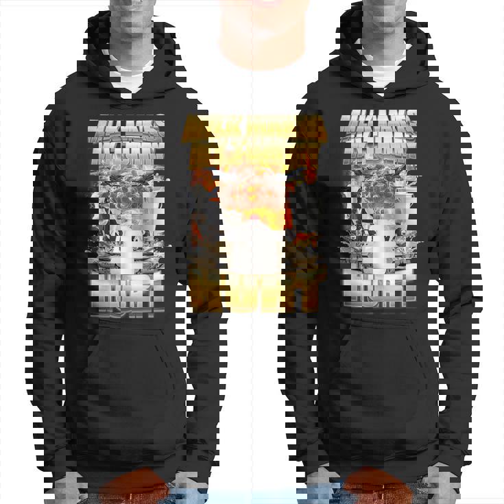 Milk Make My Tammy Hurt Cow Meme パーカー