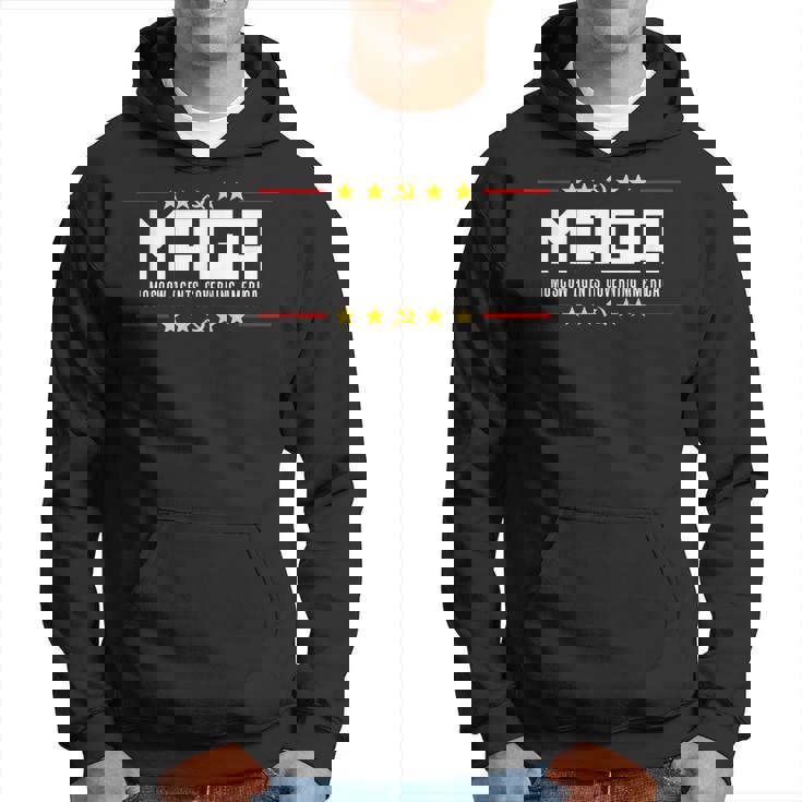 Moscow Agents Maga パロディ パーカー