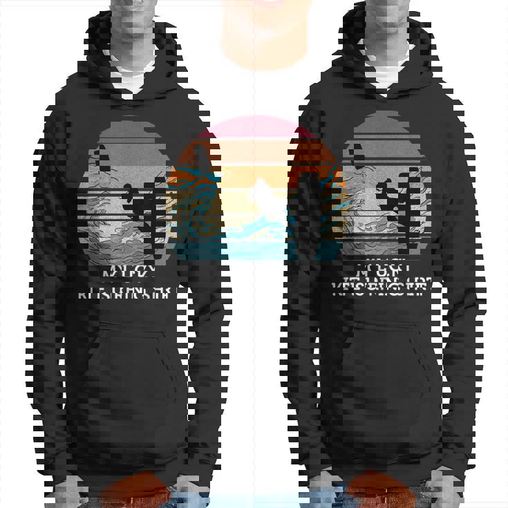 My Lucky Kite サーフィンシャツ ヴィンテージ サンセット ビーチ パーカー